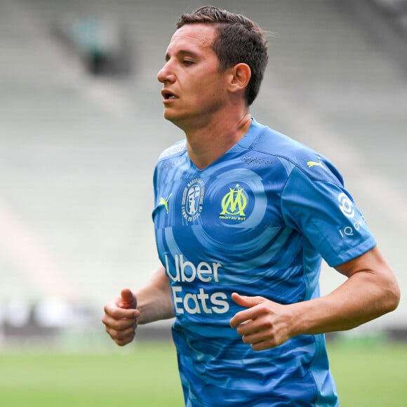 Florian Thauvin - L'AS Saint-Etienne bat l'OM (1-0) à l'issue du match de Ligue 1 Uber Eats, le 9 mai 2021 à Saint-Etienne. © Christophe Saidi / Panoramic / Bestimage