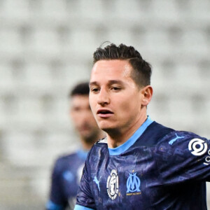 Florian Thauvin - Match de football en ligue 1 Uber Eats : Marseille bat Reims 3-1 à Reims le 23 avril 2021. © Anthony Bibard /Panoramic/Bestimage