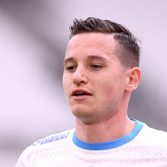 Florian Thauvin lors du match de championnat de Ligue 1 Uber Eats opposant l'Olympique de Marseille (OM) au FC Lorient au stade Vélodrome à Marseille, France, le 17 avril 2021. L'OM a gagné 3-2. © Philippe Lecoeur/Panoramic/Bestimage