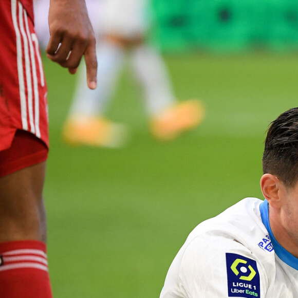 Florian Thauvin - Match de football Marseille VS Brest (3-2) lors de la Ligue 1 Uber Eats à Marseille, le 13 mars 2021. © FEP/Panoramic/Bestimage