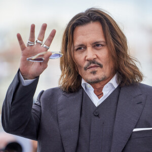 Johnny Depp au photocall de "Jeanne du Barry" lors du 76ème Festival International du Film de Cannes. © Dominique Jacovides/Cyril Moreau/Bestimage