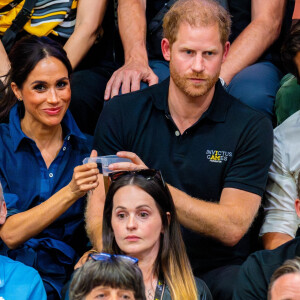 Meghan Markle et le prince Harry à Dusseldorf en Allemagne.