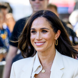 Meghan Markle est apparue de plus en plus maigre au fil de l'année 2023
Le prince Harry, duc de Sussex et Meghan Markle, duchesse de Sussex, aux Invictus Games 2023 à Dusseldorf, le 15 septembre 2023. 