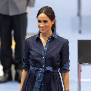 Meghan Markle, duchesse de Sussex aux Invictus Games 2023 à Dusseldorf le 15 septembre 2023. 