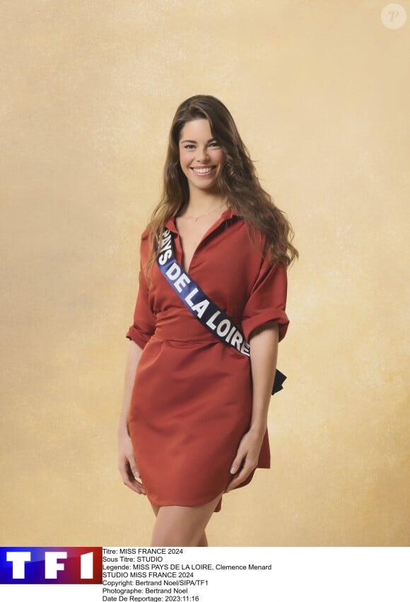 Miss Pays de la Loire, Clémence Ménard, candidate à Miss France 2024.