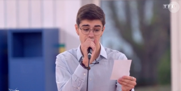 Axel dans la quotidienne de la "Star Academy 2023", le 6 décembre sur TF1.