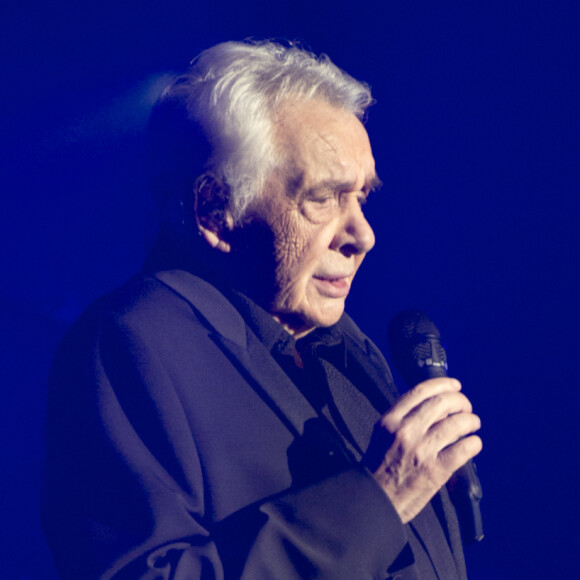 Michel Sardou lors de son concert au Zénith de Rouen.