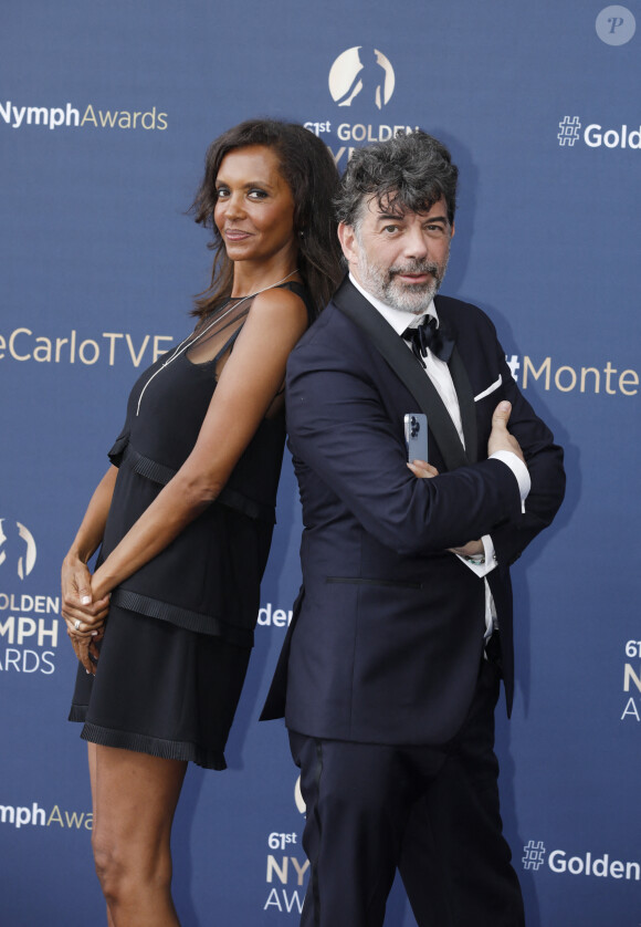 Stéphane Plaza et Karine le Marchand - Cérémonie de clôture du 61ème Festival de Télévision de Monte Carlo