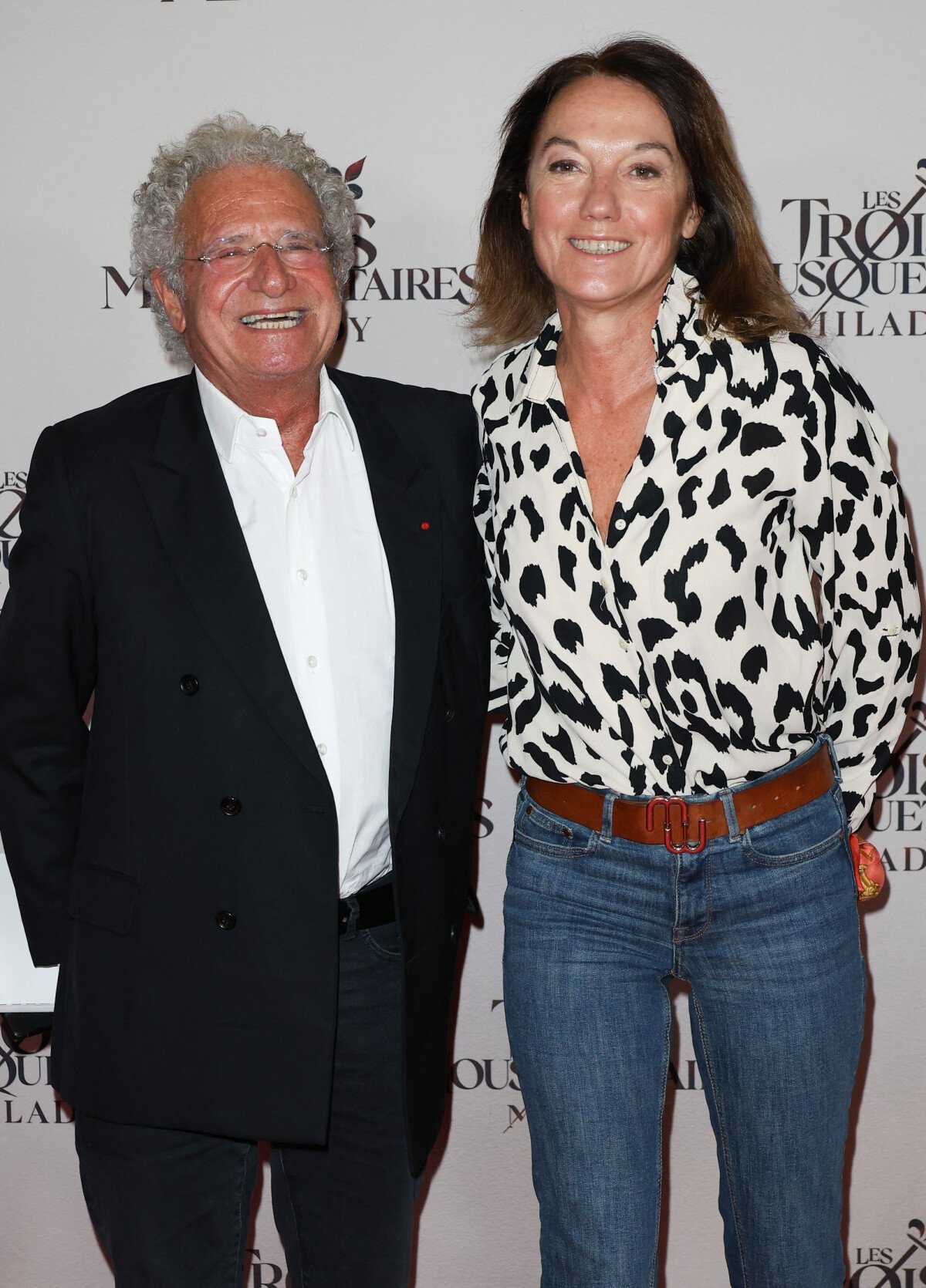 Photo : Laurent Dassault et Sophie de Gaulle - Première du film 