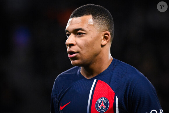 Kylian Mbappé - Match de football PSG - Nantes (2 - 1) au Parc des Princes à Paris, le 9 décembre 2023. © Federico Pestellini / Panoramic / Bestimage