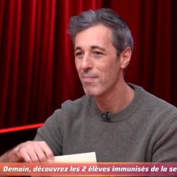 Michaël Goldman a annoncé le nom des deux élèves immunisés 
Michaël Goldman lors de la quotidienne de la "Star Academy" du 12 décembre 2023.