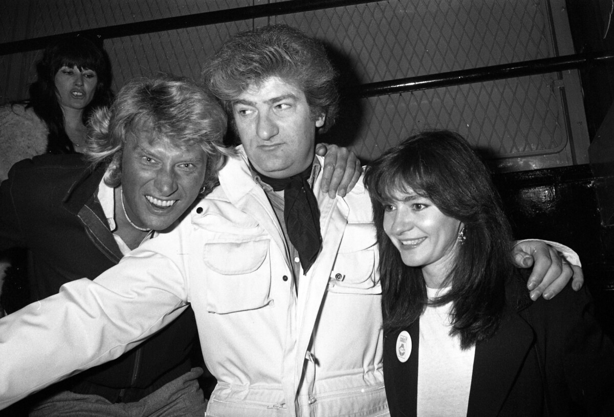 Photo Archives Johnny Hallyday Eddy Mitchell Et Sa Femme Muriel