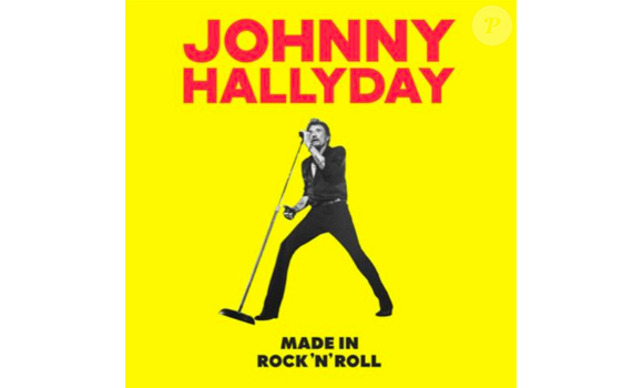 Couverture de l'album "Made in Rock'n'roll" de Johnny Hallyday disponible depuis novembre 2023