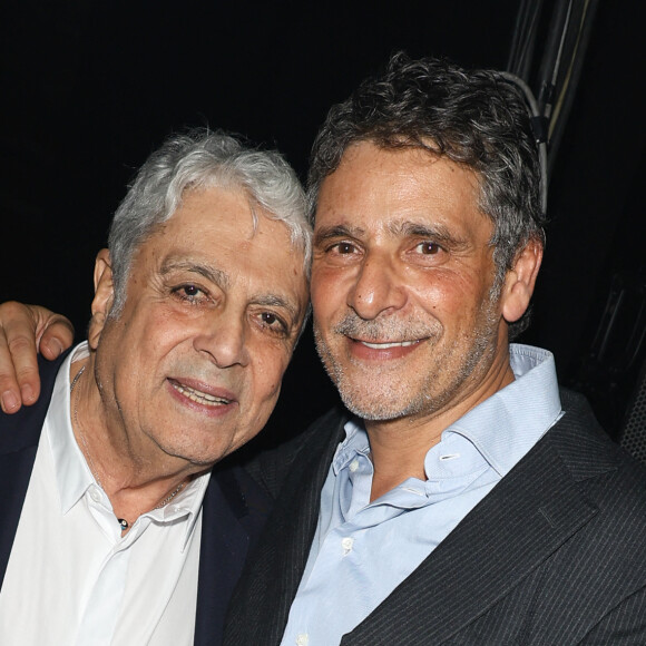 Exclusif - Michel Boujenah et Pascal Elbé (parrain 2023) - Grande soirée de la solidarité de Tsedaka FSJU au Palais des Congrès de Paris le 12 décembre 2023. © Coadic Guirec / Bestimage