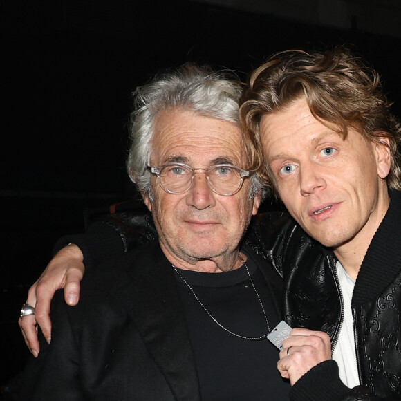 Exclusif - Michel Boujenah et Alex Lutz - Grande soirée de la solidarité de Tsedaka FSJU au Palais des Congrès de Paris le 12 décembre 2023. © Coadic Guirec / Bestimage