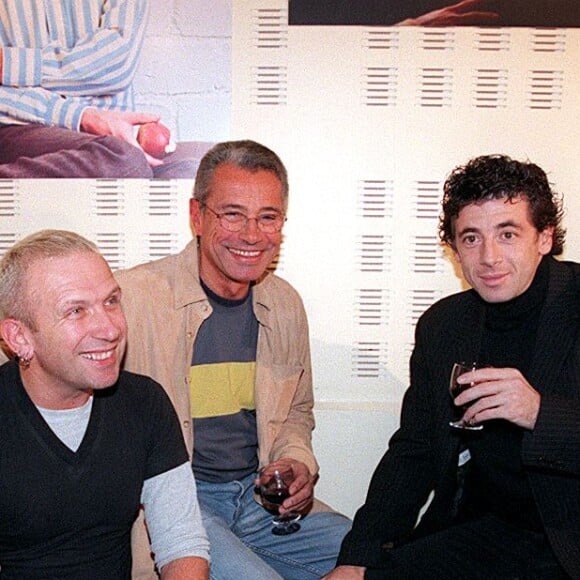 Jean-Marir Périer, Patrick Bruel, Jean-Paul Gaultier et Françoise Hardy