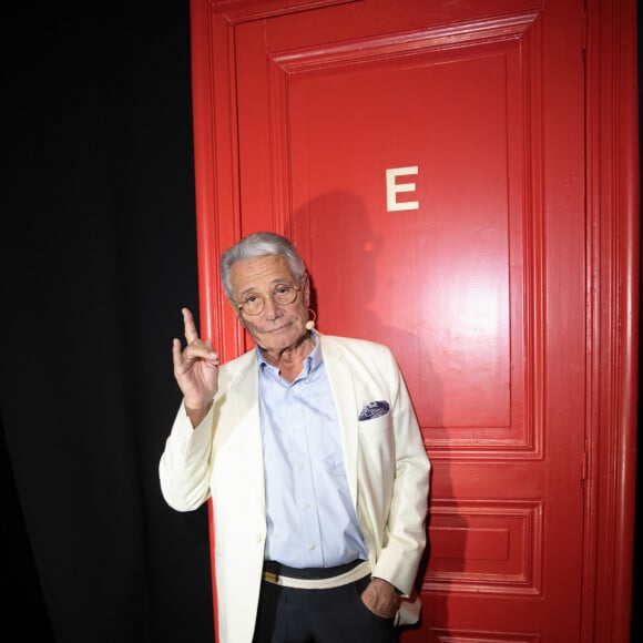 Exclusif - Jean-Marie Périer au théâtre du Rond Point pour une représentation de son spectacle "Flashback" à Paris le 28 janvier 2019. © Frédéric Maligne / Bestimage