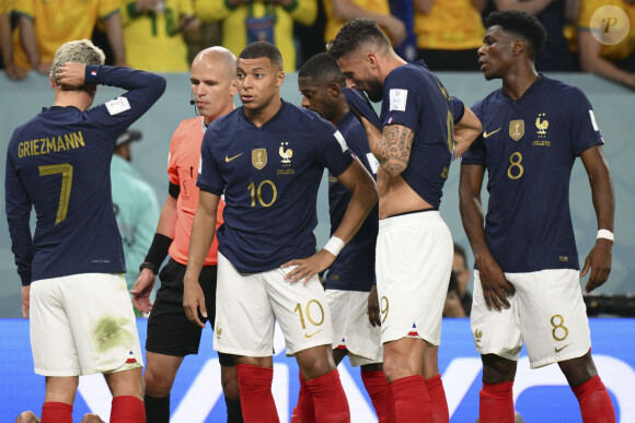 Match "France - Australie (4-1)" lors de la Coupe du Monde 2022 au Qatar, le 22 novembre 2022.
