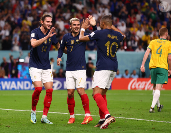 Match "France - Australie (4-1)" lors de la Coupe du Monde 2022 au Qatar, le 22 novembre 2022. © David Klein/Sportimage/Cal Sport Media/Zuma Press/Bestimage