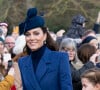 Et elle était particulièrement dans son élément.
Catherine (Kate) Middleton, princesse de Galles, la princesse Charlotte de Galles - Les membres de la famille royale britannique lors de la messe du matin de Noël en l'église St-Mary Magdalene à Sandringham, le 25 décembre 2023.