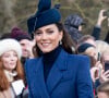 Kate Middleton était radieuse pour le matin de Noël traditionnel à Sandringham
Catherine (Kate) Middleton, princesse de Galles - Les membres de la famille royale britannique lors de la messe du matin de Noël en l'église St-Mary Magdalene à Sandringham.