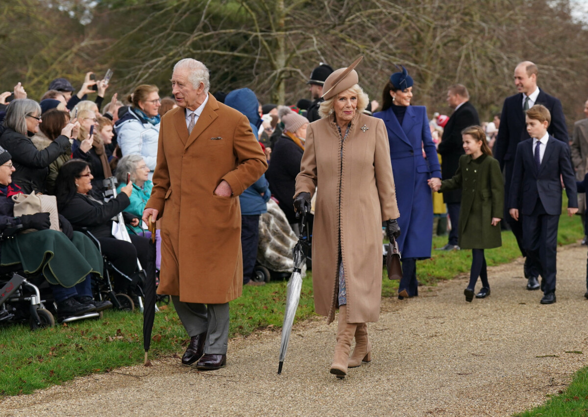 Photo Le roi Charles III d'Angleterre et Camilla Parker Bowles, reine