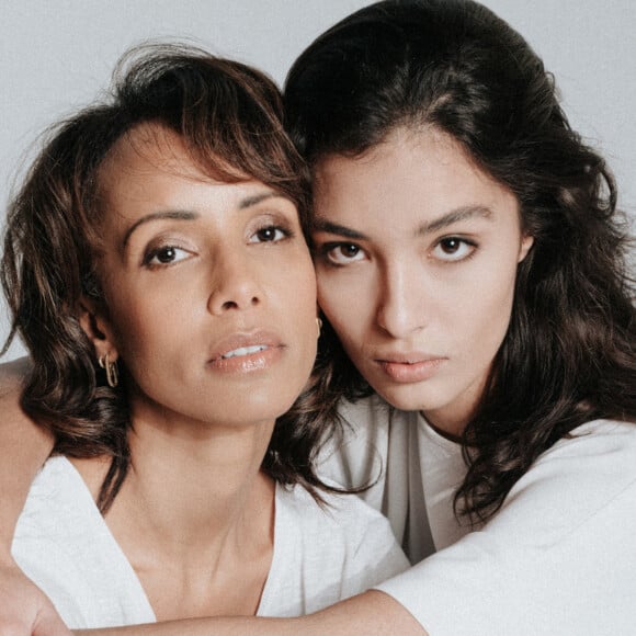 Exclusif - Sonia Rolland et Esther Rollande (qui joue le rôle de Sonia Rolland dans le film) - Rendez-vous avec Sonia Rolland et les actrices de son premier film "un destin inattendu". Le film est présenté en avant-première au festival du film francophone de Angoulême.  © Kevin Antoine / Bestimage