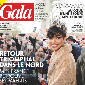 Couverture du magazine "Gala" du jeudi 28 décembre 2023