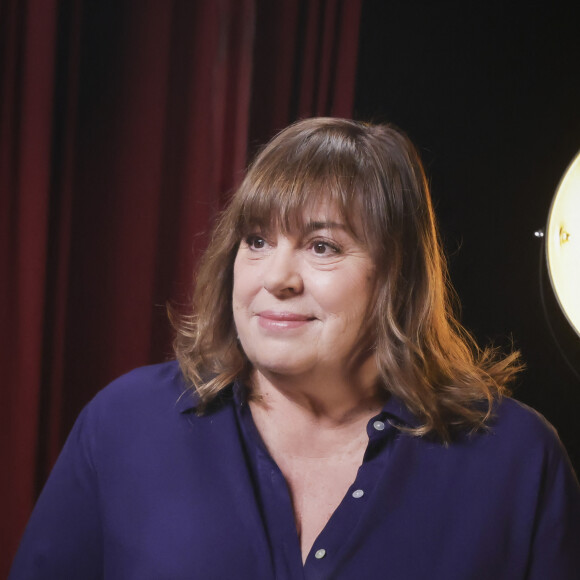 Exclusif - Michèle Bernier - Enregistrement de l'émission "Olympiascope", présentée par B.Montiel, et diffusée le 4 janvier 2024 sur Olympia TV, une chaîne du groupe Canal+ et en replay sur myCANAL. Le 28 mars 2023 © Jack Tribeca / Bestimage 