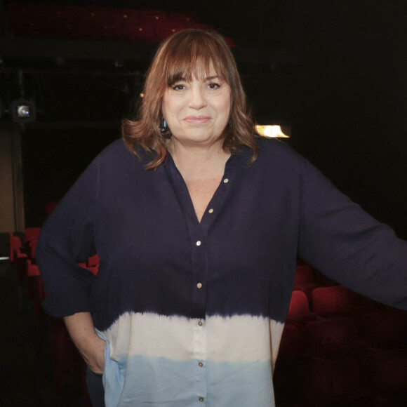 Un spectacle nominé aux Molières de l'humour en 2019.
Exclusif -  Michèle Bernier - Enregistrement de l'émission "Olympiascope", présentée par B.Montiel, et diffusée le 4 janvier 2024 sur Olympia TV, une chaîne du groupe Canal+ et en replay sur myCANAL. Le 28 mars 2023 © Jack Tribeca / Bestimage 