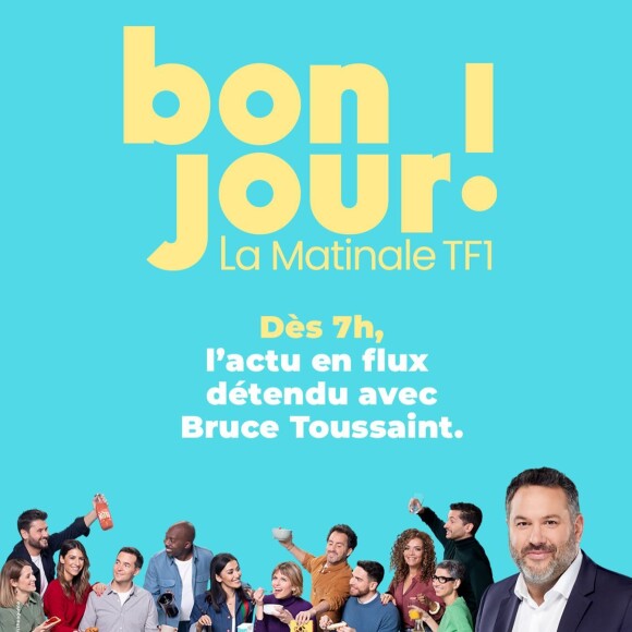 Il rejoint "Bonjour !", la nouvelle Matinale de Bruce Toussaint sur TF1
