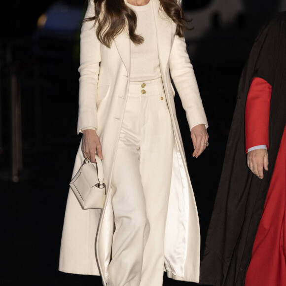 Catherine (Kate) Middleton, princesse de Galles - Traditionnel concert de Noël "Together At Christmas" à l'abbaye de Westminster à Londres, le 8 décembre 2023. 
