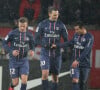 Un ancien joueur du PSG dans la tourmente
David Beckham, Zlatan Ibrahimovic et Ezequiel Lavezzi - Premier match pour David Beckham avec le PSG contre l'Olympique de Marseille lors la 26eme journee du championnat de France. Le PSG a remporte le match sur le score de 2buts a 0.
