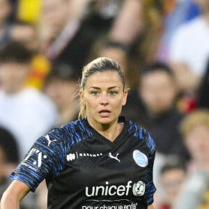 Laure Boulleau - 3ème édition de la rencontre de football caritative "Match des héros" entre le "RC Lens Légendes" et "L'équipe Unicef" au stade Bollaert-Delelis à Lens le 6 juin 2023. Le tout dans le but de récolter des fonds pour l’Unicef et la fondation Racing Cœur de Lens.