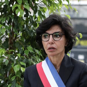 Rachida Dati, maire du 7ème arrondissement - La maire de Paris inaugure la promenade Gisèle Halimi sur les bords de Seine, dans le 7ème arrondissement de Paris, France, le 31 août 2021. © Stéphane Lemouton/Bestimage 