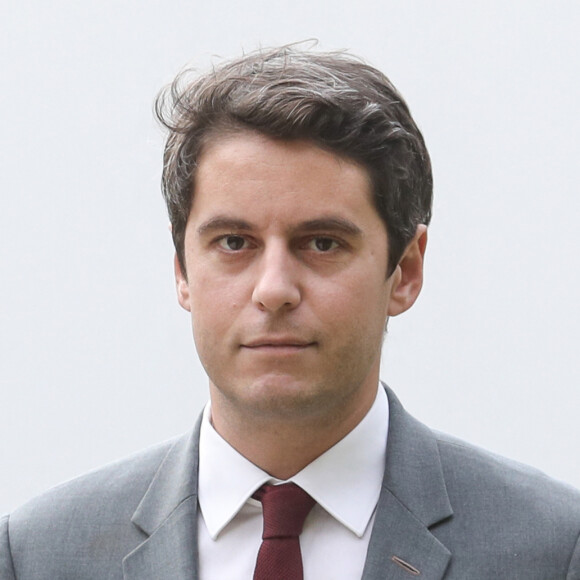 Gabriel Attal - Débat sur la motion de censure des députés Nupes et RN sur le budget 2023 et le financement de la Sécurité sociale à l'Assemblée Nationale à Paris. © Stéphane Lemouton / Bestimage