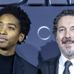 Jonathan Feltre et Guillaume Gallienne au photocall du dîner César Révélations 2024 à L'Élysée Montmartre à Paris le 15 janvier 2024. © Olivier Borde / Bestimage 