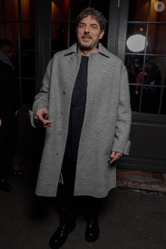 Exclusif - Damien Bonnard (habillé en Dior) - Arrivées des personnalités au dîner des révélations des Cesar 2024 à L'Élysée Montmartre à Paris le 15 janvier 2024. © Christophe Clovis / Bestimage 