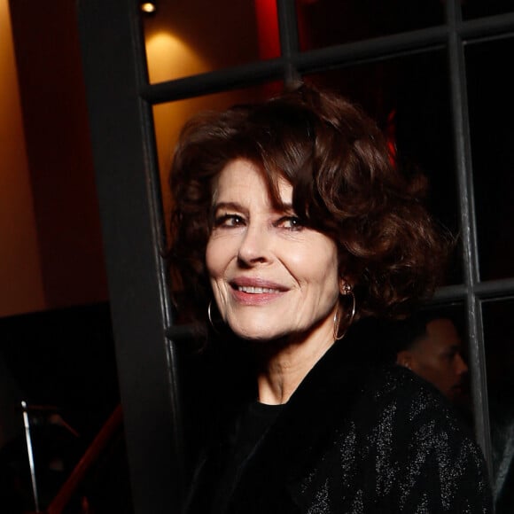 Exclusif - Fanny Ardant - Arrivées des personnalités au dîner des révélations des Cesar 2024 à L'Élysée Montmartre à Paris le 15 janvier 2024. © Christophe Clovis / Bestimage 