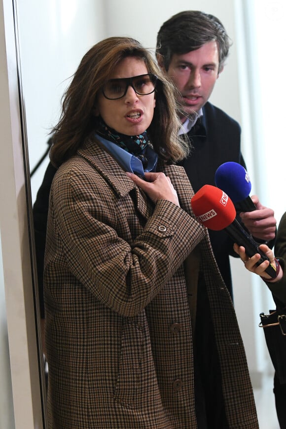 Le verdict est tombé.
L'actrice et réalisatrice Maïwenn Le Besco - L'actrice et réalisatrice Maïwenn a été condamnée à 400 euros d'amende pour l'agression du journaliste Edwy Plenel dans un restaurant du XIIème arrondissement de la capitale, au tribunal de police de Paris, France,