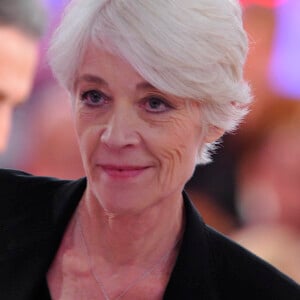 Francoise Hardy - Enregistrement de l'emission " Vivement Dimanche" a Paris le 30 Octobre 2012.