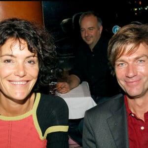 Exclusif - Caroline Tresca et Philippe Caroit - Aftershow à la suite du spectacle de Demaison le 7 novembre 2005