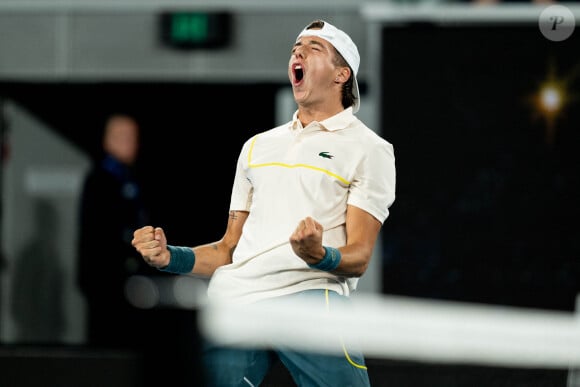 Arthur Cazaux (FRA) - Open de tennis d'Australie 2024 à Melbourne le 18 janvier 2023.