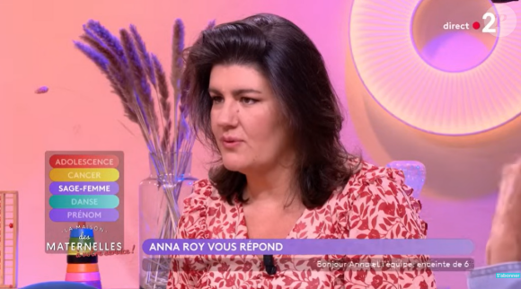 Anna Roy, sage femme et chroniqueuse des "Maternelles" sur France 5.