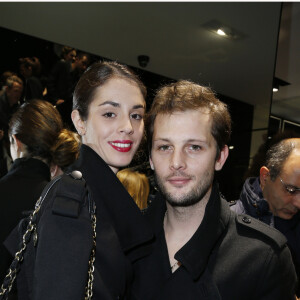 Nicolas Duvauchelle a aussi été en couple avec Laura Isaaz, avec qui il a eu sa fille Romy
Nicolas Duvauchelle et Laura Isaaz - People a l'inauguration de la premiere boutique concept store de Karl Lagerfeld a Paris, le 28 fevrier 2013. 