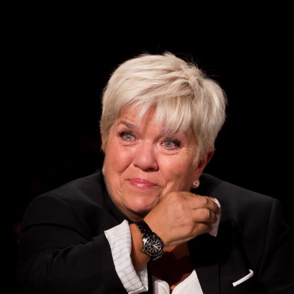 Exclusif - Mimie Mathy - Enregistrement de l'émission "La Boîte à secrets 4" à Paris. Le 23 janvier 2020 © Tiziano Da Silva / Bestimage