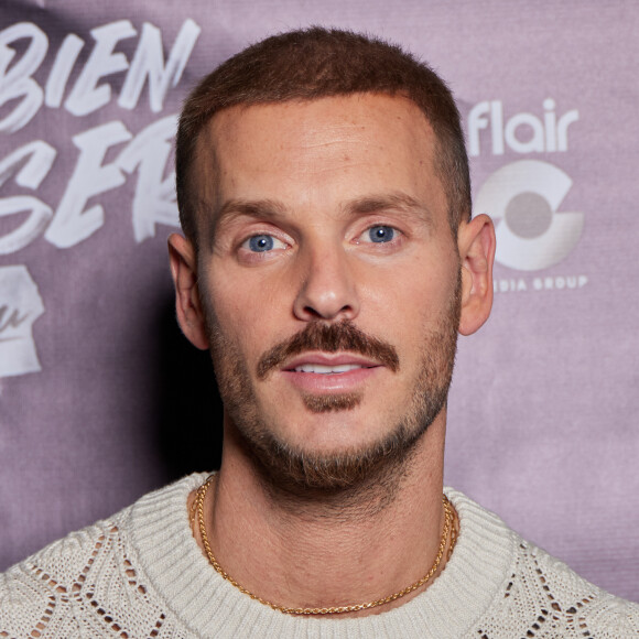 Difficile pour l'interprète d'Une photo de toi, mais aussi pour ses deux fils. Qui lui font sentir.
Exclusif - M. Pokora (Matt Pokora) - Photocall et cocktail de la soirée pour la série documentaire "Ça va bien se passer, Dadju" en exclusivité sur Canal + au Royal Monceau à Paris le 12 septembre 2023. © Cyril Moreau/Bestimage