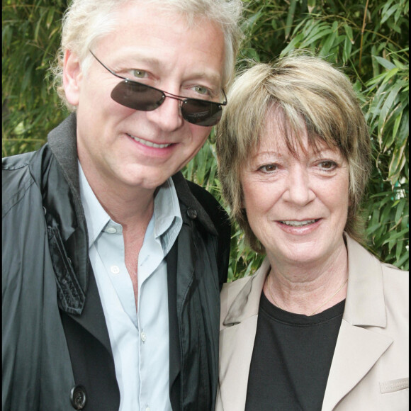 Alice Dona et Laurent Boyer à Roland Garros en 2005