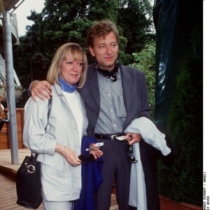 Alice Dona et Laurent Boyer à Roland Garros en 1994