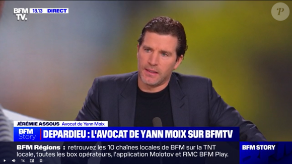 L'avocat de Gérard Depardieu sur BFMTV.